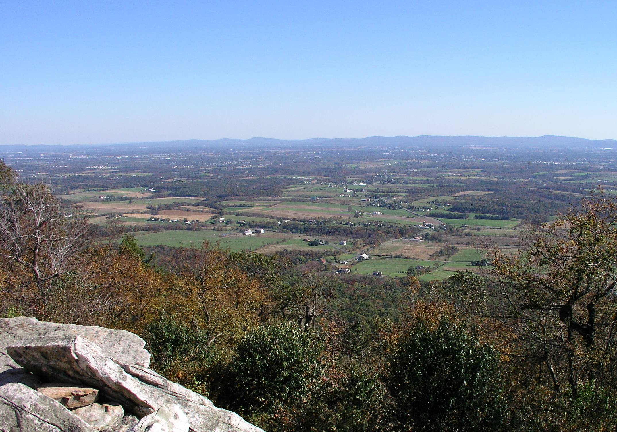 Cumberland Valley from Waggoners Gap