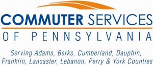 Commuter Services Logo with Counties