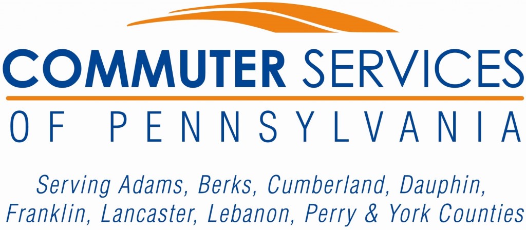 Commuter Services Logo with Counties